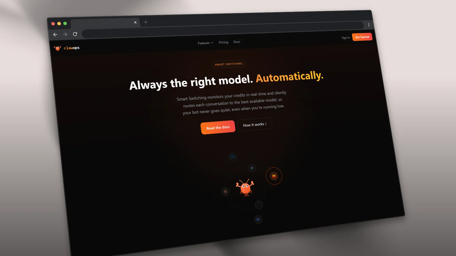 ClawOps, Smart model switching